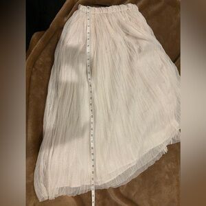 Tulle glitter midi Skirt H&M NWT